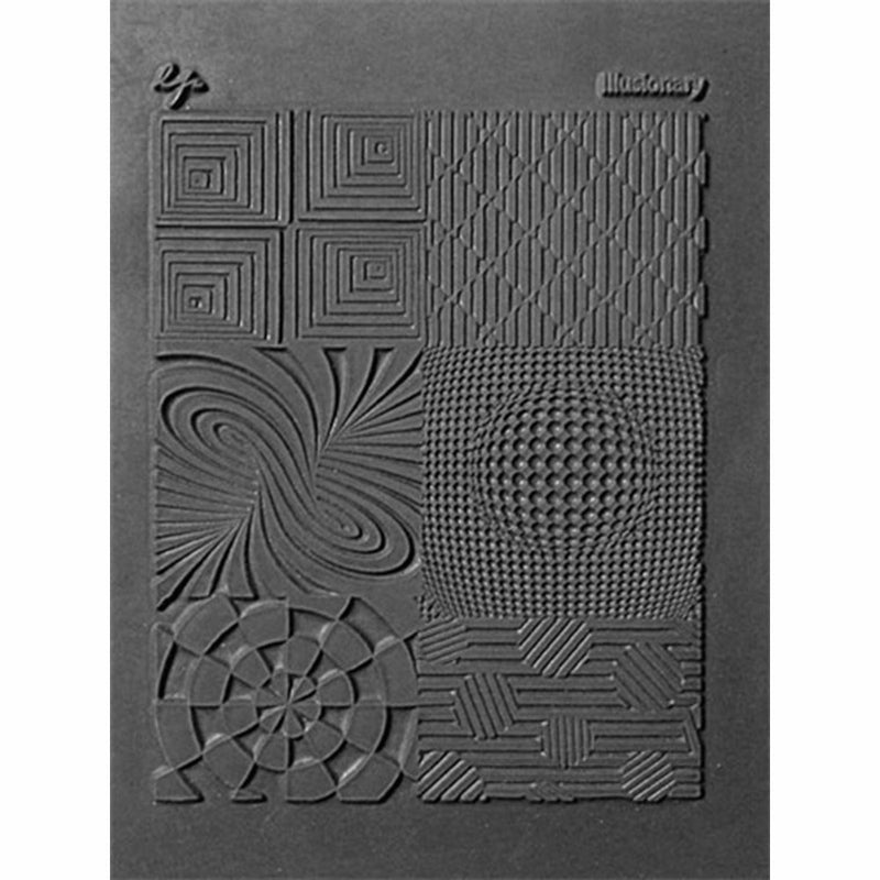 Great Create (GRF8Z) Lisa Pavelka Individual Texture Stamp, 4.25 by 5.5-Inch 1-Pack-Illusionary