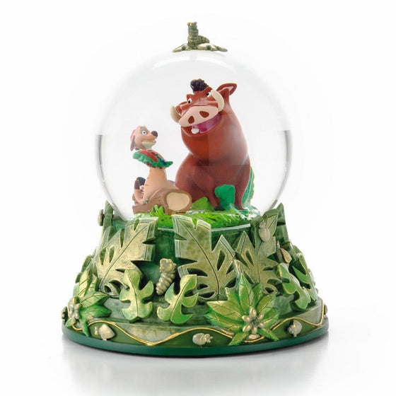 Hallmark Disney CLX2010 Timon and Pumbaa Water Globe