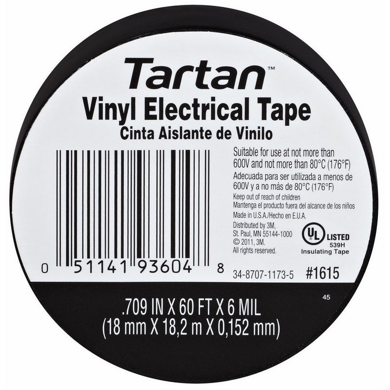 3M 1615 Tartan Vinyl Electrical Tape