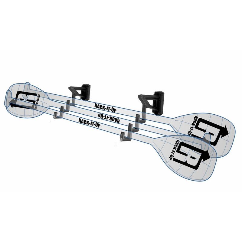 Rack-It-Up Paddle Wall Rack (3) Paddles