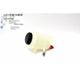 Genuine General Motors Power Steering Fluid Reservoir for Aveo Part: 96413748