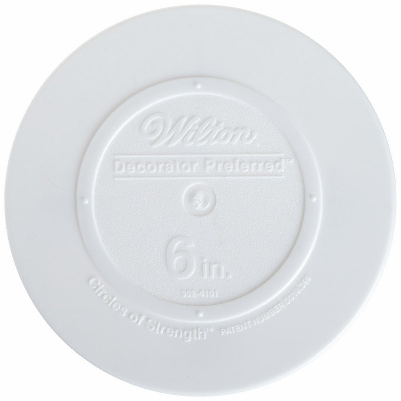 Wilton 302-4101 Smooth Edge Separator Plate for Cakes, 6-Inch