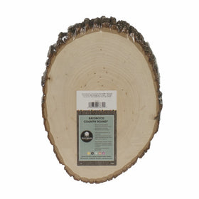 Walnut Hollow Basswood Country Round, Medium for Woodburning, Home Décor and Rustic Weddings