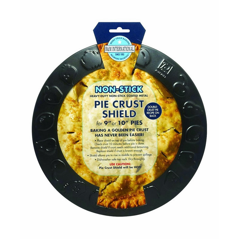 R&M International 2739 Non-Stick 9" or 10" Standard Size Pie Crust Shield
