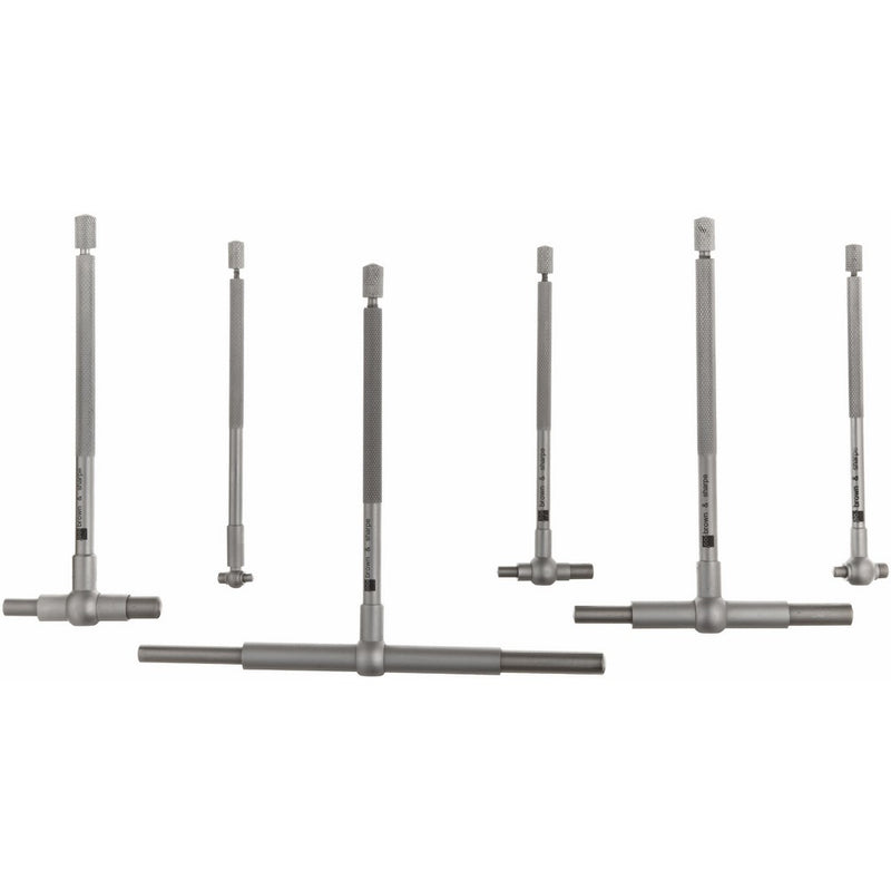 Brown & Sharpe 599-591-20 6 Piece Telescoping Gauge Set