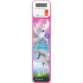 Mark-My-Time 3D Enchanted Horses Digital Bookmark and Reading Timer