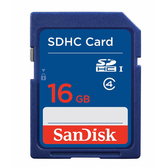 SanDisk Flash 16 GB SDHC Flash Memory Card SDSDB-016G (Label May Change)