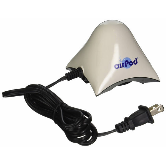 Penn Plax Air Pod Aquarium Air Pump Ultra Quiet Compact Dome Shape Up to 10 Gallon Tank