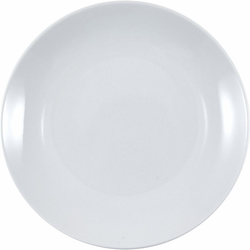 HIC Harold Import Co. 822/3-HIC Set Of 6 Coupe White Porcelain Bread And Butter Plate Home Decor Products