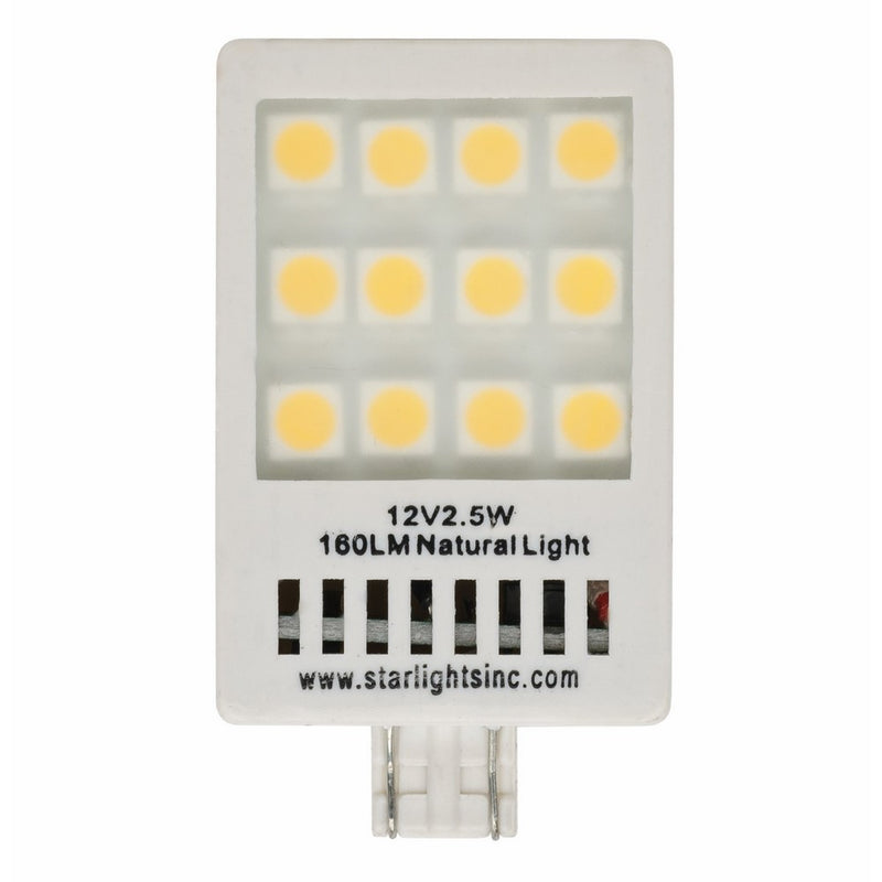 Starlights 921-160 Wedge Based LED Replacement Bulb for Ceiling Fixtures