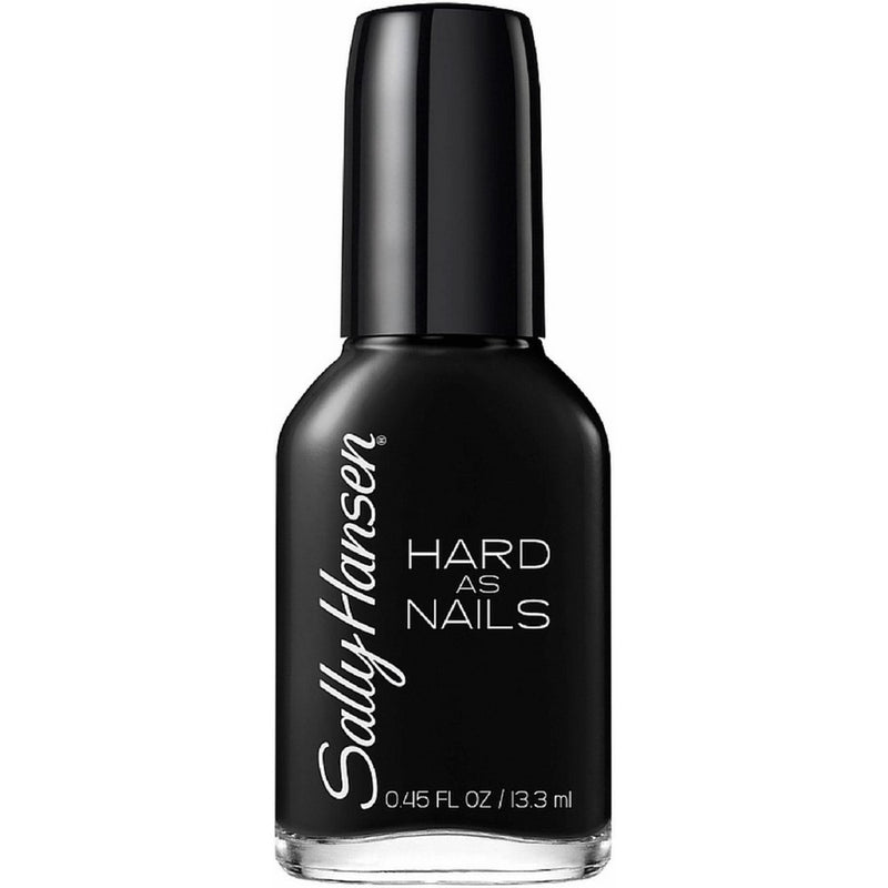 Sally Hansen Hard as Nails Color, Black Heart, 0.45 Fluid Ounce
