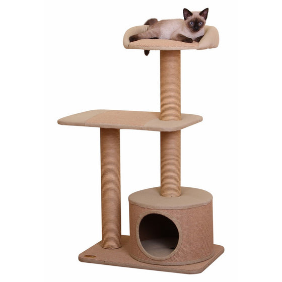 Piller - PetPals 3 level Jute Made Cat Furniture; 22x15x39"