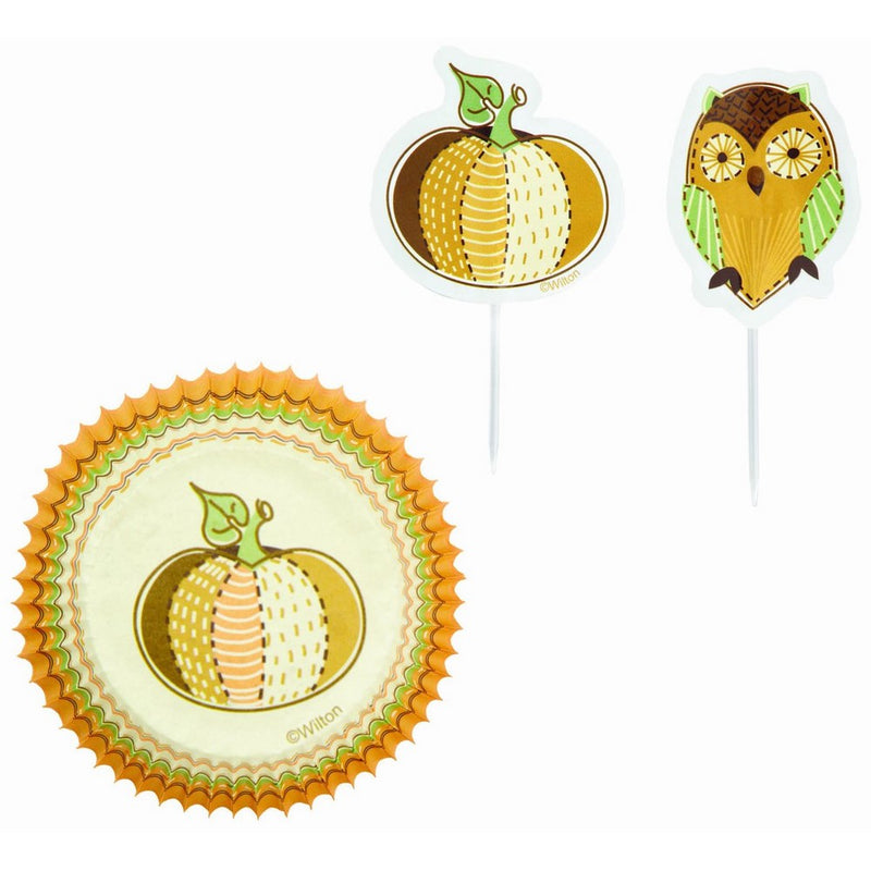 Wilton 415-0450 Mystic Autumn Combo Pack Baking Cups, 24 Count
