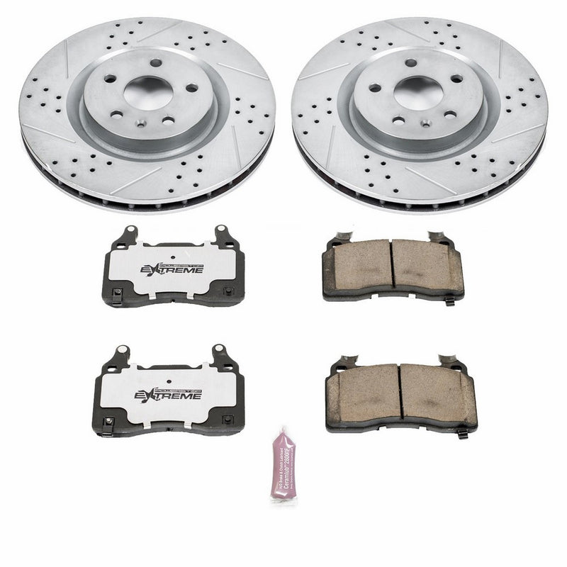 Power Stop K5602-26 1-Click Street Warrior Z26 Brake Kit