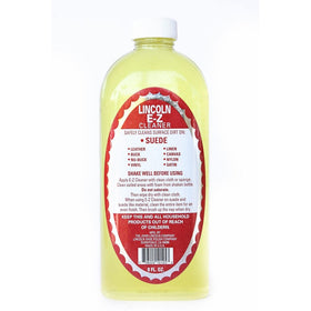 Lincoln E-Z Cleaner Suede Nubuck Satin Leather Nylon Fabric Shoe Cleaner 8 oz.