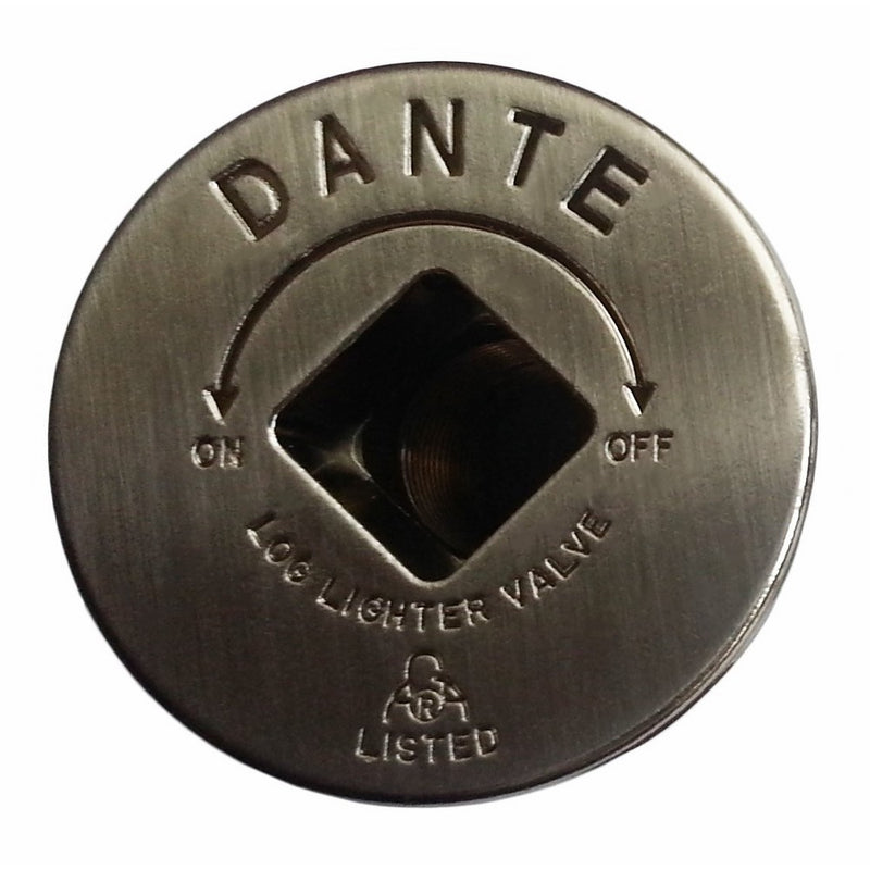 Dante Products FP.GV.PTR Pewter Floor Plate for Dante Globe Valve