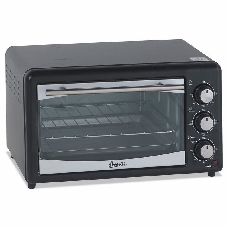 Avanti PO61BA Countertop Oven/Broiler, 0.6 cu. ft., Black