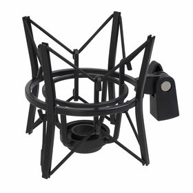 LyxPro MKS1-B Studio Condenser Spider Shockmount, Anti Vibration and Isolation - Black