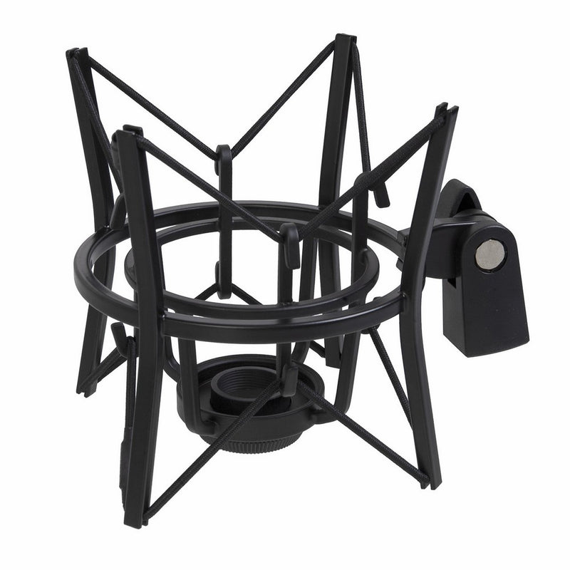 LyxPro MKS1-B Studio Condenser Spider Shockmount, Anti Vibration and Isolation - Black