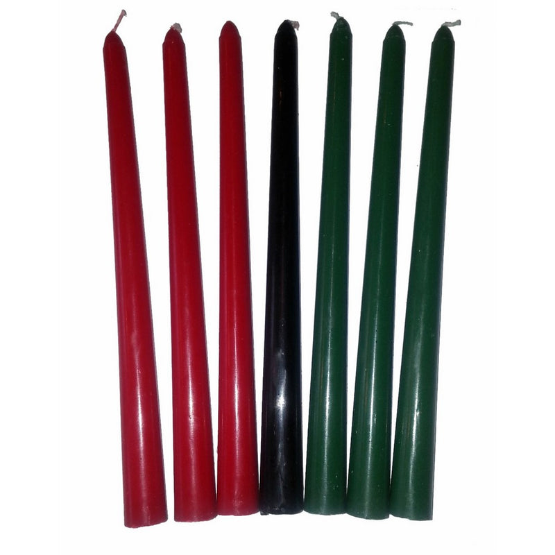 Kwanzaa Candle Set (7) by Kwanzaa 365