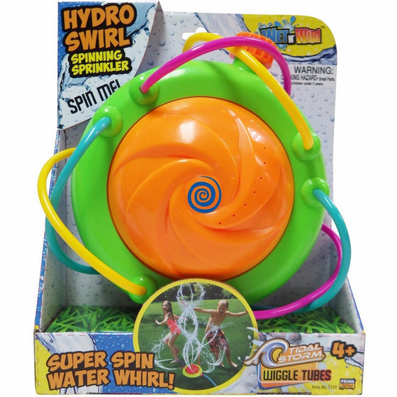 Tidal Storm Hydro Swirl Spinning Sprinkler Outdoor Toy