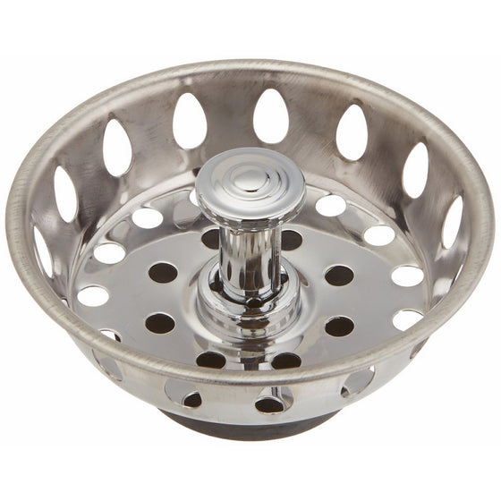 Keeney K22025 Replacement Adjustable Post Strainer Basket, Stainless Steel