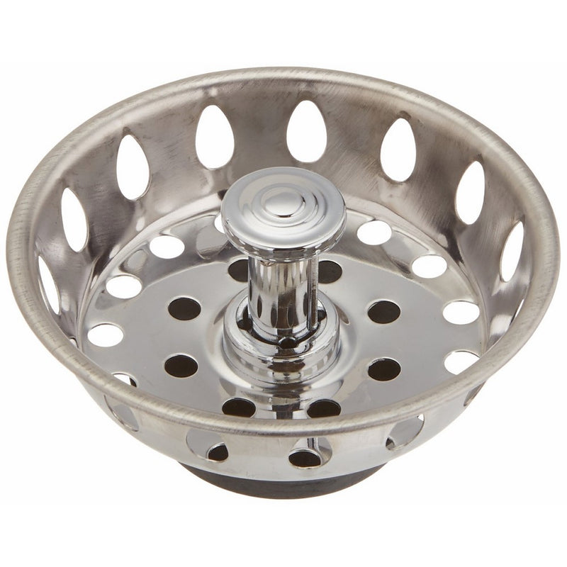 Keeney K22025 Replacement Adjustable Post Strainer Basket, Stainless Steel