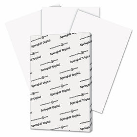 Springhill 16004 Digital Vellum Bristol White Cover, 67 lb, 11 x 17, White, 250 Sheets/Pack
