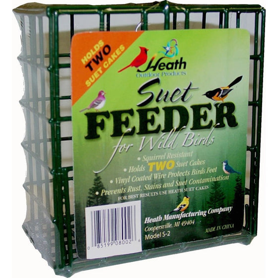 Heath Outdoor Products S-2 Double Suet Feeder