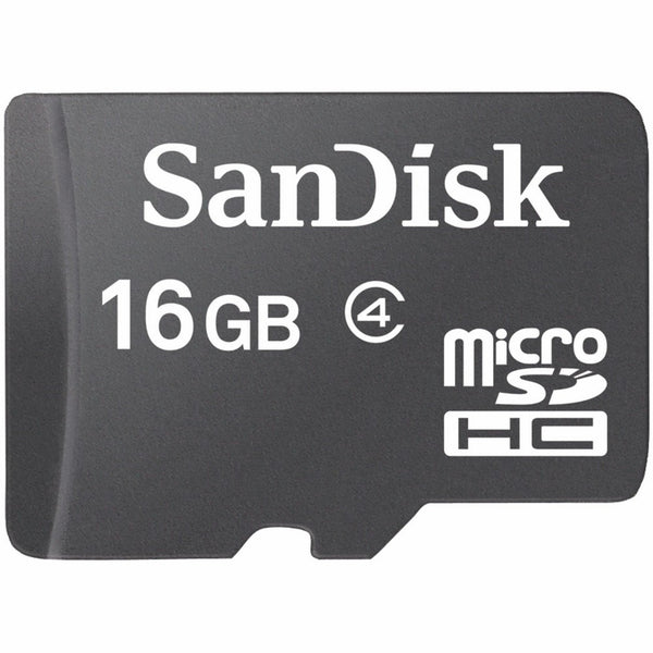 SanDisk 16 GB Class 4 microSDHC Flash Memory Card