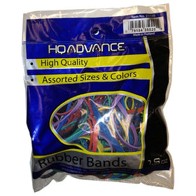 HQ Advance Products Rubberbands Assorted Color and Size (35020.P)