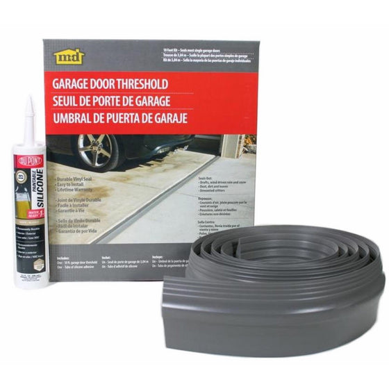 M-D Building Products 50100 10-feet Single Door Garage Door Threshold Kit