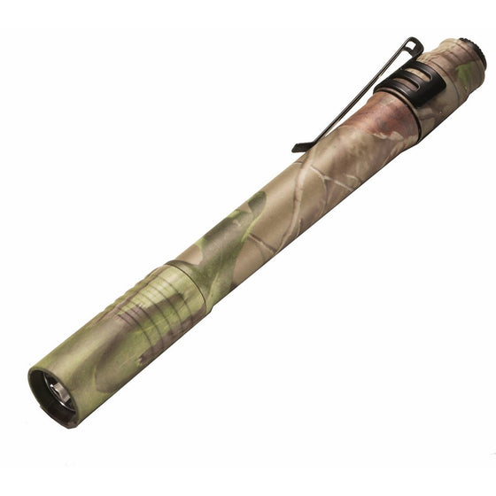 Streamlight 66124 Stylus Pro Pen Light with Green LED and Holster, Realtree Hardwood High Definition Green Camo