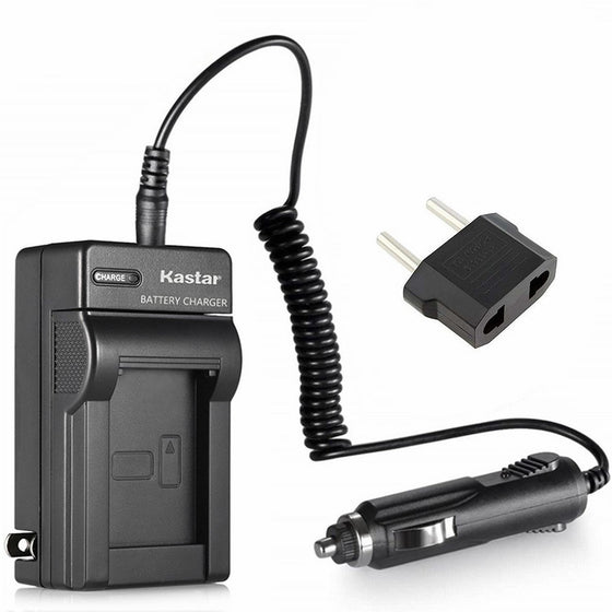 Kastar Olympus Li-42B AC / DC Replacement Battery Charger Set for Select Olympus FE Series Digital Cameras