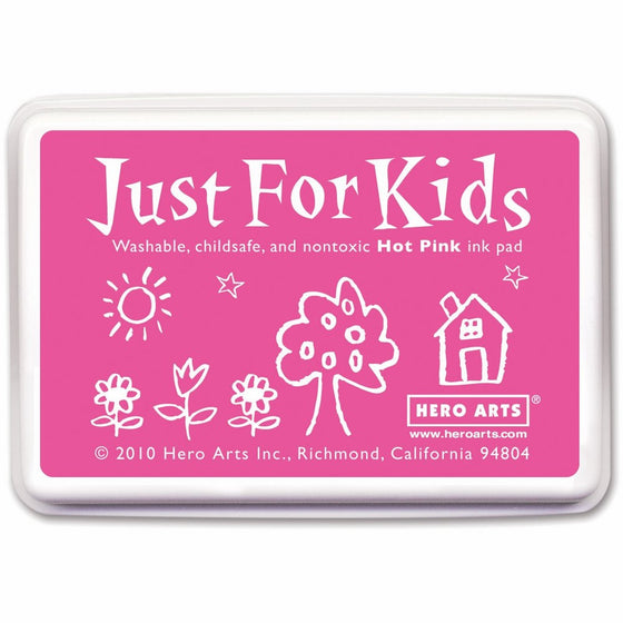 Hero Arts Rubber Stamps CS105 Just for Kids, Hot PInk