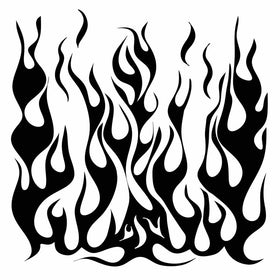 Crafter's Workshop Templates 6"X6"-Flames