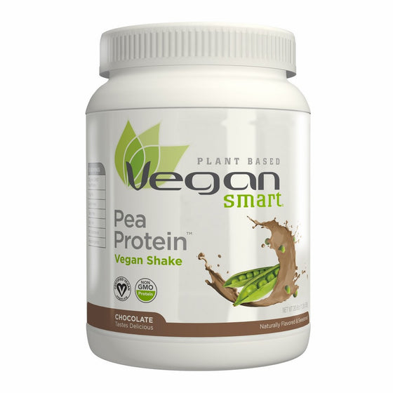 Naturade Plant Based VeganSmart Vegan Pea Protein – Chocolate – 20.6 oz