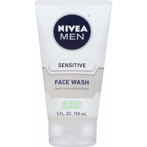 NIVEA Men Sensitive Face Wash 5 Fluid Ounce