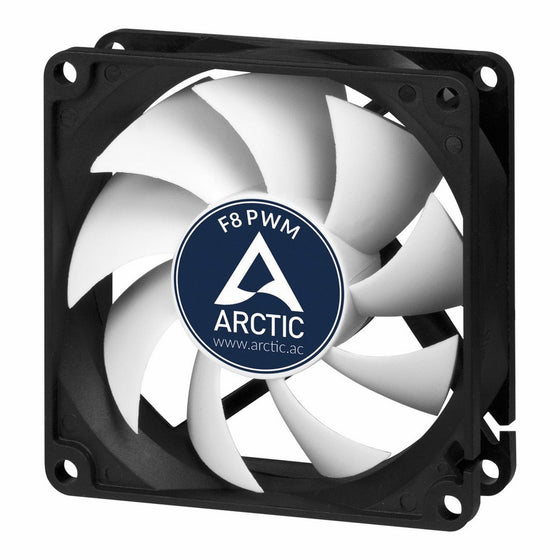 ARCTIC F8 PWM - 80 mm PWM Case Fan I Cooler with Standard Case | PWM-Signal regulates Fan Speed | Push- or Pull Configuration possible