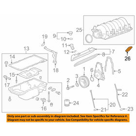 General Motors 19256623, Engine Intake Manifold Gasket