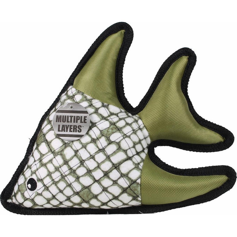 Ethical Pets Beyond Tough Stuffed Dog Toy, Fish, 11.5"