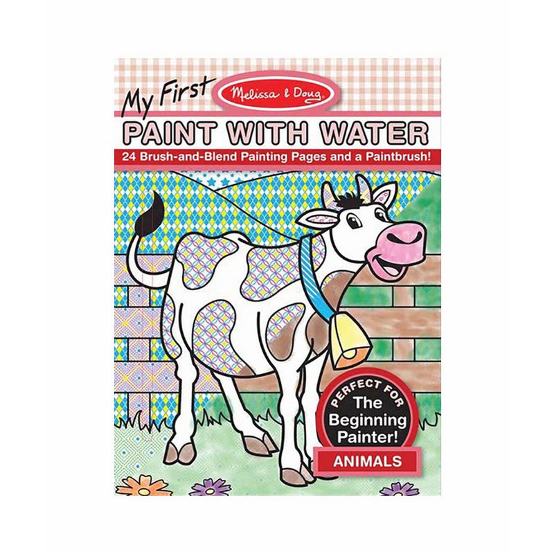 Melissa & Doug My First Paint With Water Coloring Book: Animals (24 Painting Pages)