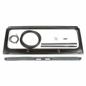 Omix-Ada 12006.12 Windshield Frame Kit for 1976-1986 Jeep CJ Models
