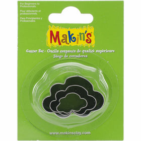 Makin's USA Makin's Clay Cutters 3/Pkg-Cloud
