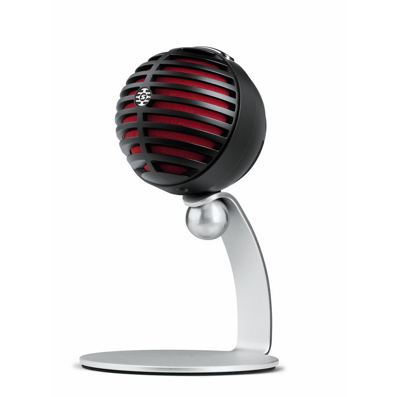 Shure MV5 Digital Condenser Microphone (Black) USB & Lightning Cable