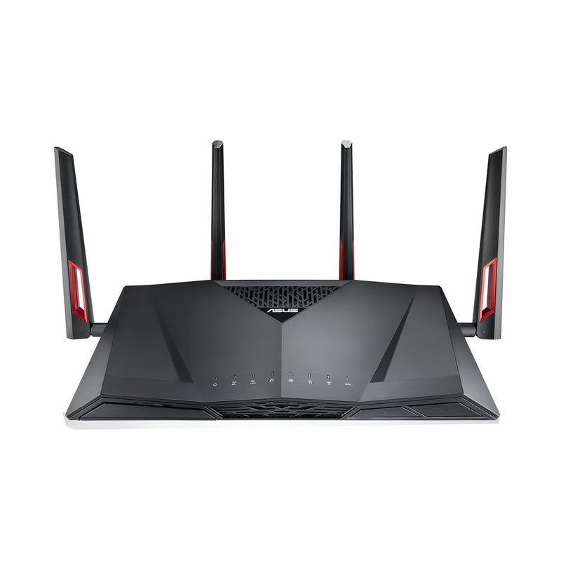 ASUS Dual-Band Gigabit WiFi Gaming Router (AC3100) with MU-MIMO, supporting AiProtection network security by Trend Micro, AiMesh for Mesh WiFi system, and WTFast game Accelerator (RT-AC88U)