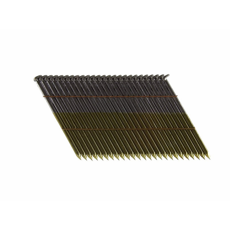 B&C Eagle A3X131/28 Offset Round Head 3-Inch x .131 x 28 Degree Bright Smooth Shank Wire Collated Framing Nails (500 per box)