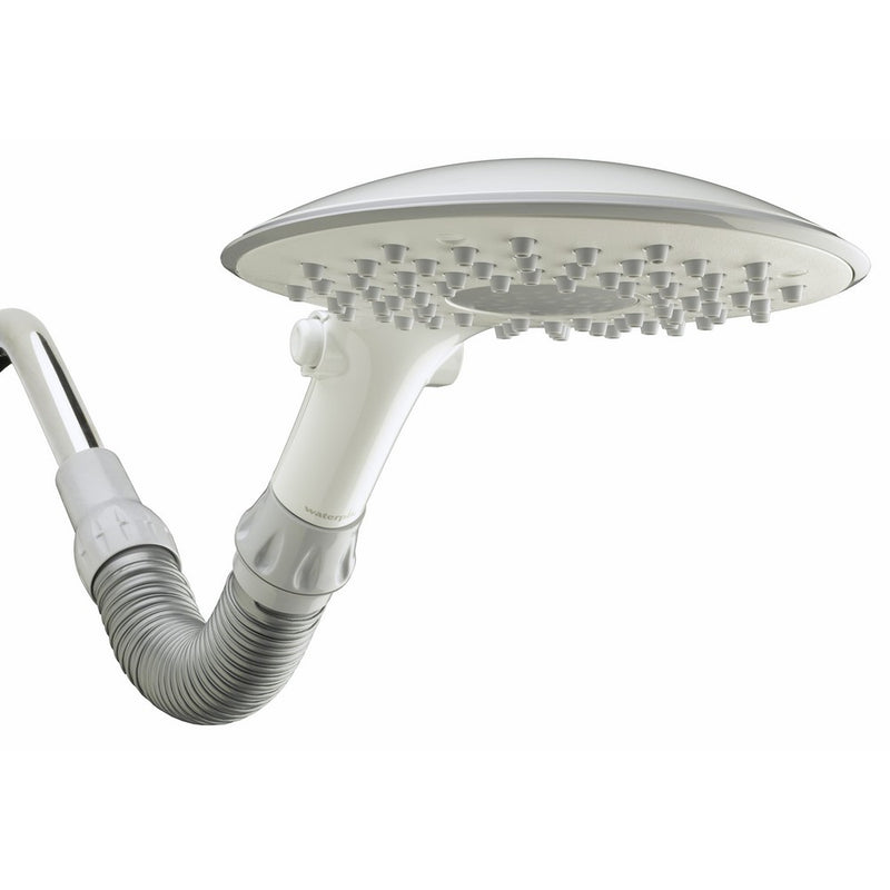 Waterpik Shower Head - Flexible Neck 6-Mode Rainfall Rain Shower, 2.5 GPM - White, CF-201