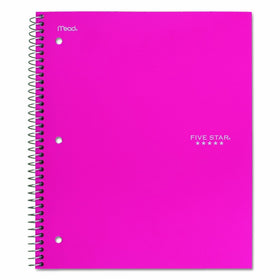 Five Star Spiral Notebook, 1 Subject, College Ruled Paper, 100 Sheets, 11" x 8-1/2", Color Selected For You (06044)