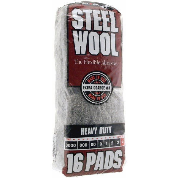 Homax Group Inc 4 Steel Wool Extra Coarse 16 Pads